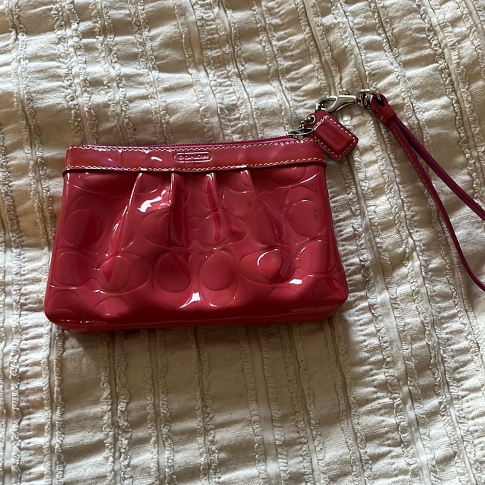 Coach wristlet
